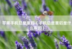 苹果手机总是重启（手机总是重启是什么原因）